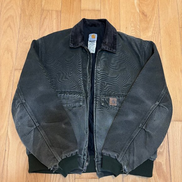 Vintage Carhartt Sandstone Bomber J165 MOS L - Picture 2 of 9
